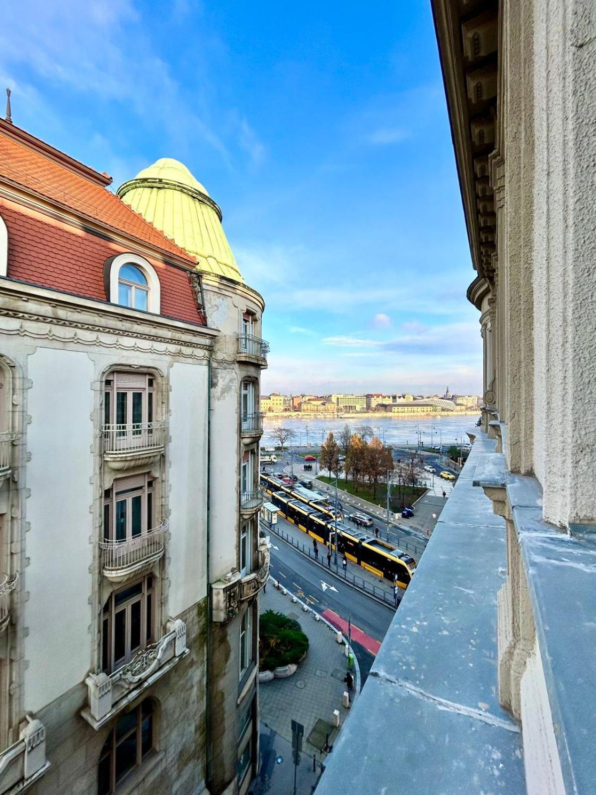 Gellert Danube Panorama Apartment Budapest Esterno foto